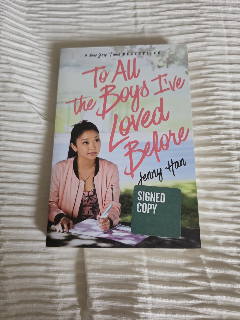 To All the Boys I've Loved Before by Jenny Han - Pink Cover (Signed Copy)